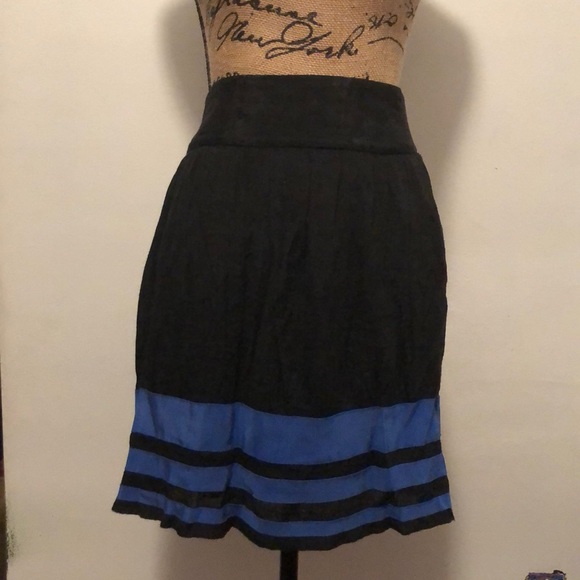 Maurices Dresses & Skirts - Maurice’s black and blue skirt